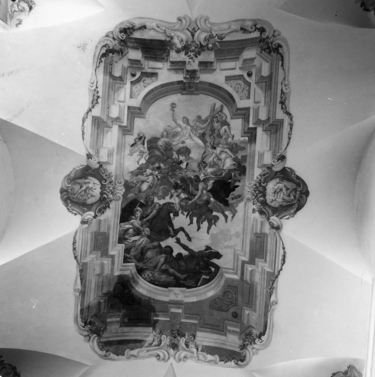 Pier Dandini - Il trionfo della fede, Villa Feroni di Bellavista